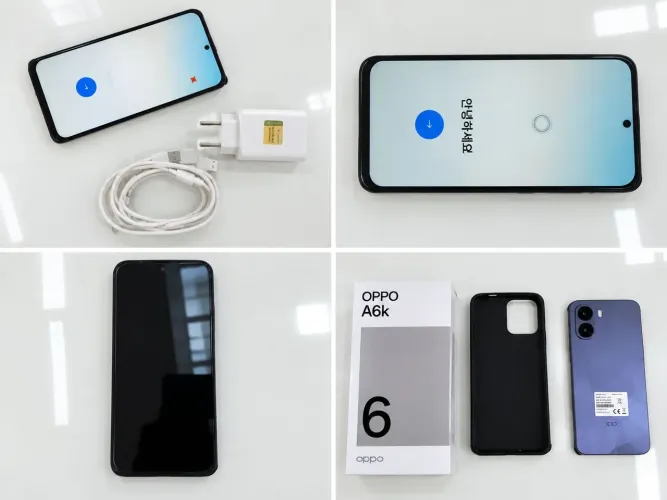 Vendo celular oppo a6k semi novo 5 semanas de uso chama no ZAP *