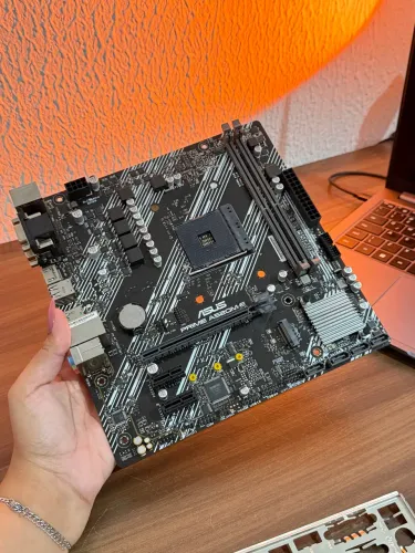ASUS A520M-E AM4 | Envio OLX Pay | Aceito Cartão | Entrego