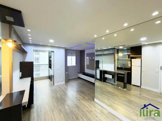 Apartamento Para Venda de 83m² Com 2 Domitorios No Condominio Living Magic 2 No Centro de