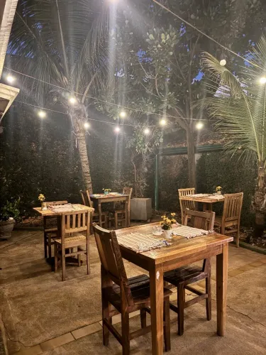 Passo Ponto de Restaurante lindo pronto para trabalhar