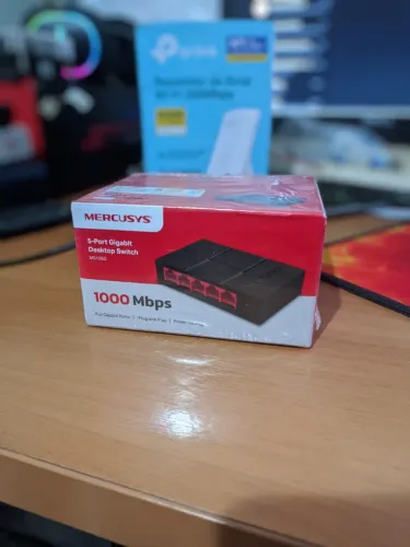 Switch Mercusys MS105G 5 portas Gigabit