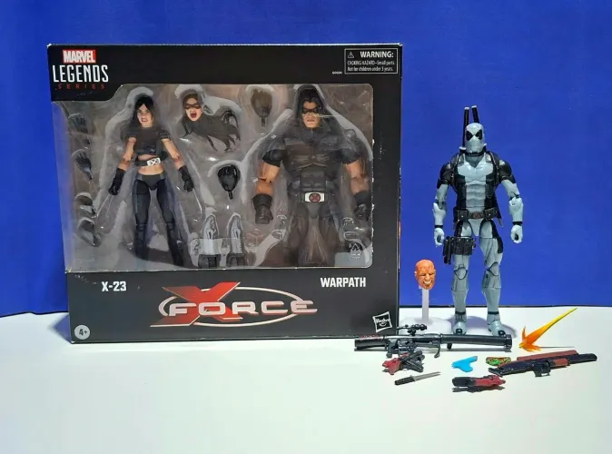 Marvel Legends Lote XForce - X23 Apache e Deadpool