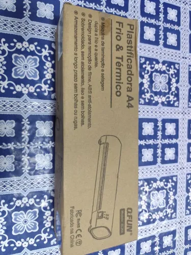 Plastificadora A4 Frio e térmico