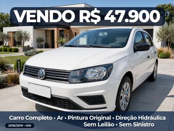 Volkswagen Gol Geração VII MSI 1.6 8V Flex Mec. 4P 2019