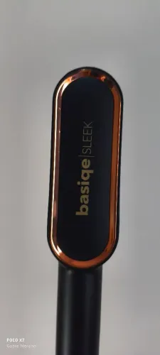 Prancha chapinha Sleek gold