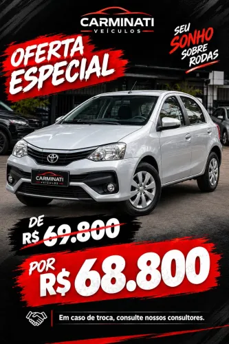 Toyota Etios XLS 1.5 Flex 5P Aut. 2020