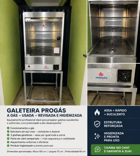 Galeteira giratória