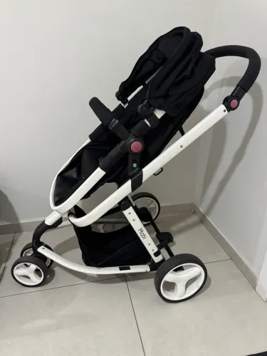 Carrinho de Bebê com Bebê Conforto Safety 1st TS Mobi Duo 3 Rodas até 15kg