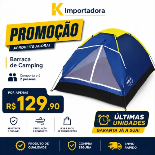 Barraca de Camping 2 lugares
