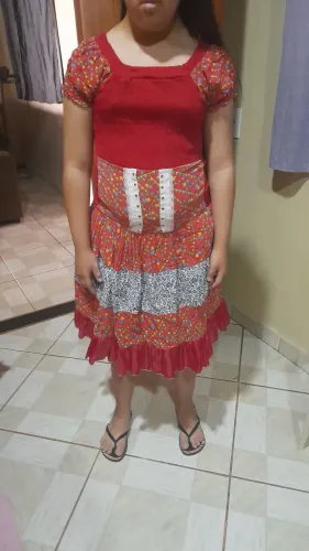 Vestido caipira