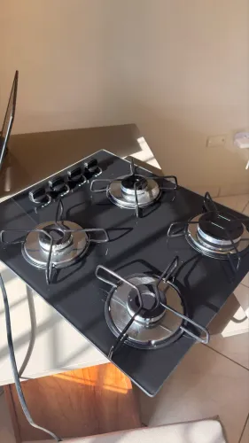 Fogão cooktop 4 bocas Chamalux