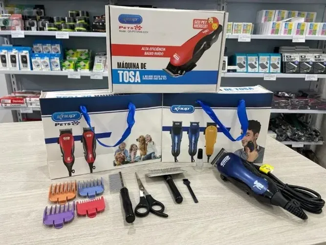 (Nova) Kit Maquina de Tosa completo, entregamos e ac. cartões