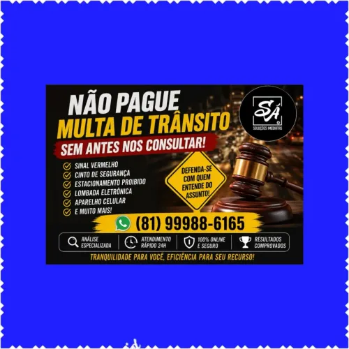 RECURSO DE MULTA DE TRÂNSITO
