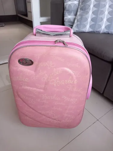 Mala de viagem da Barbie