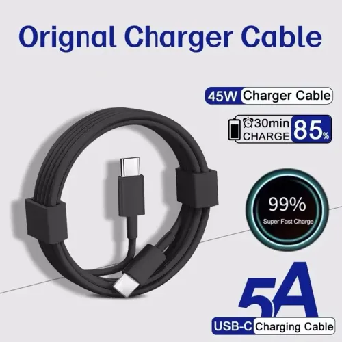 Cabo TIPO C TIPO C TURBO Samsung Original 45W