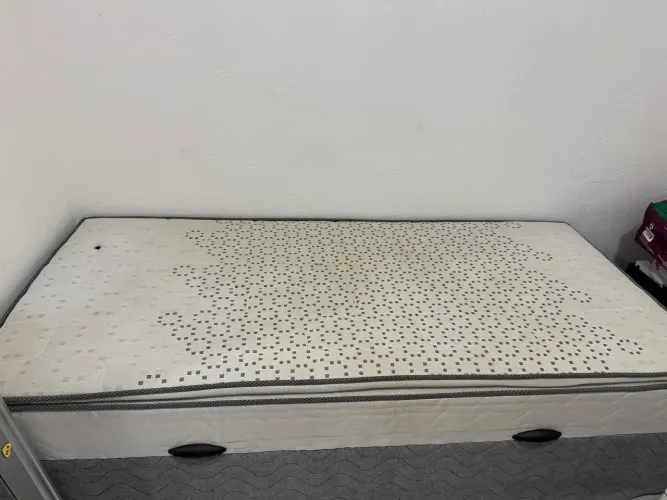 Cama solteiro baú 