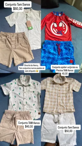 Roupas infantil menino 