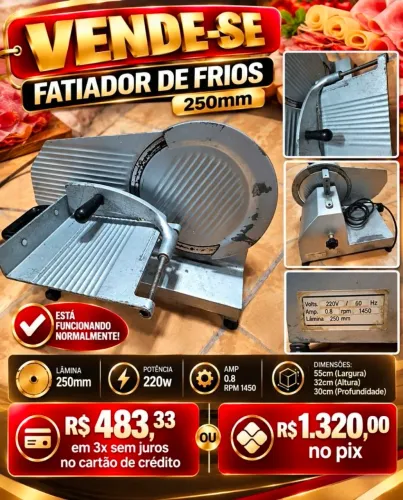 Fatiador de frios 250mm 220w