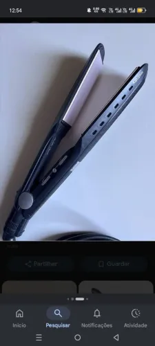 Prancha babyliss sublim Touch slim 230° graus perfeita