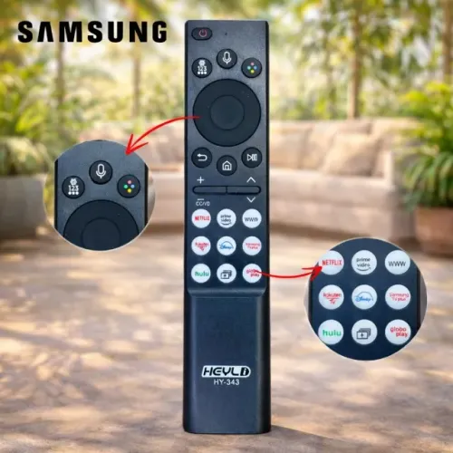 Controle Remoto Smart Tv Compativel Samsung 4k Voz