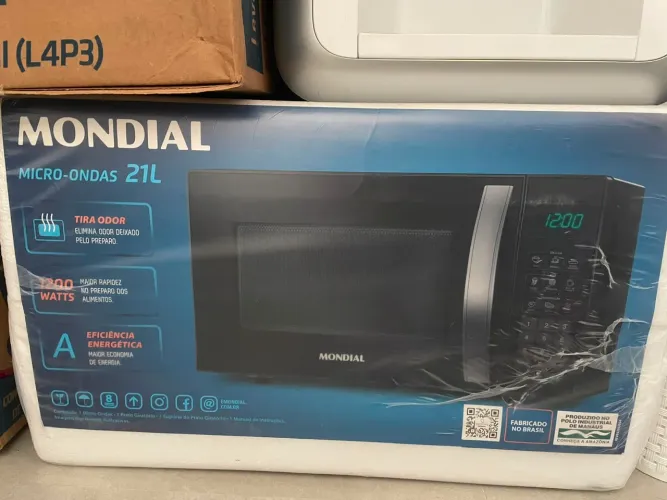 Vendo microondas NOVO