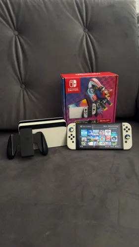 Nintendo switch oled desbloqueado sd256gb