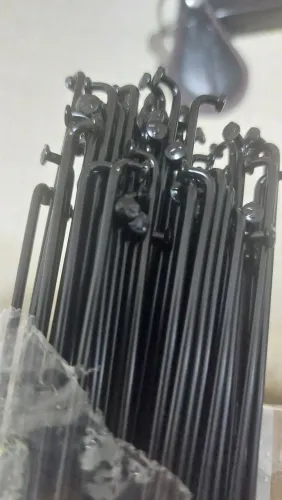 Jogo de 64/72 Raios preto inox GTA aro 29 288 mm