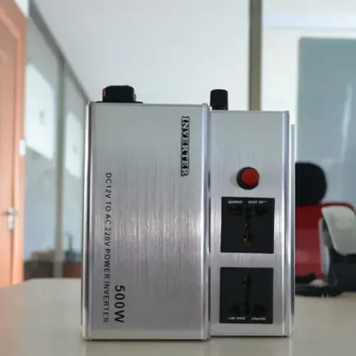 Inversor Energia 500W 12V para 110V com Proteção de Tensão, Cooler