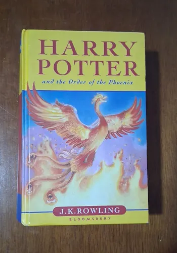 Livro Harry Potter e a Ordem da Fênix