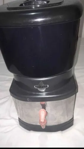 FILTRO AGUA GMOLD NATALIA INOX COM CUBA DE BARRO 