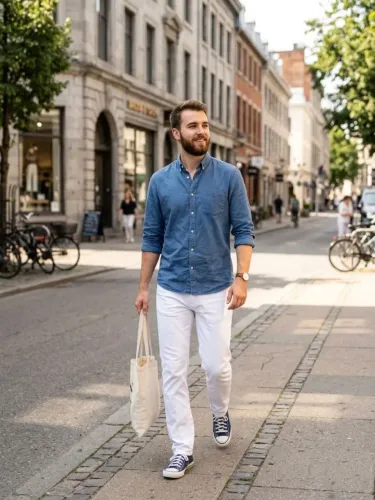 Calça Jeans Denim Masc Tam 42