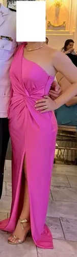 Vestido longo de festa