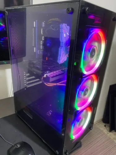 CPu Gamer Intel core i5 10400F 4.4Ghz 16gb ddr4 NVMe 256GB Radeon Rx 6500xt gddr6