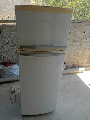 Linda geladeira Brastemp Frosfri 380 litros funcionando tudo perfeitamente
