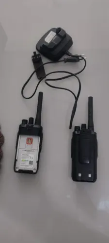 radio comunicador multilaser walk talk