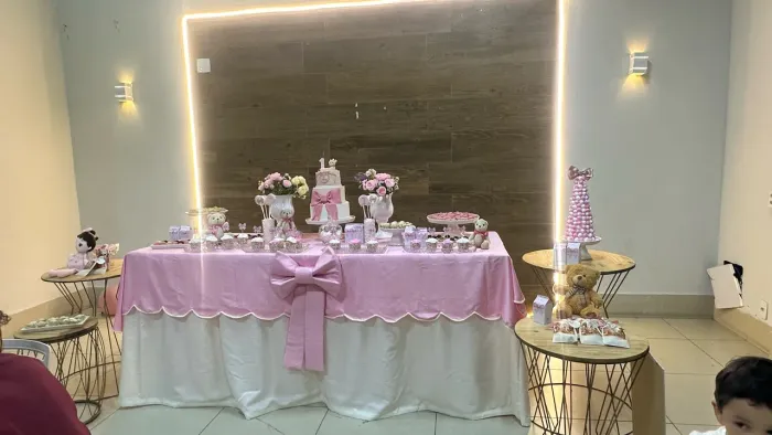 Toalha de mesa para festa 3 peças 