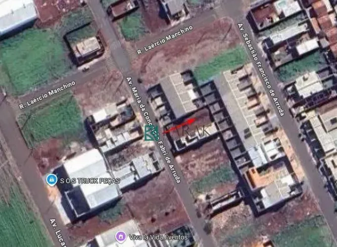 DIREITOS de Meio Terreno à venda, 168m² por R$ 65.000 - Jardim Maringá - Sarandi/PR