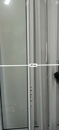 Porta alumínio 2 folhas