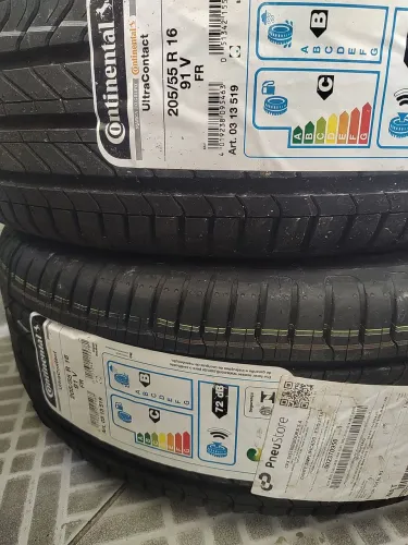 PNEUS ORIGINAIS CONTINENTAL NOVOS 205/55 R 16