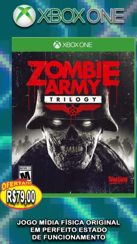 Jogo Trilogia Zombie Army (3 Jogos em 1) - Xbox One | Mídia Física