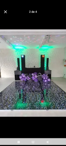 Dj som iluminação pista led