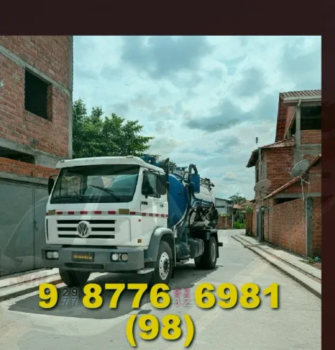 Limpa Fossa em São Luís, Cohab, Cidade Operária e Turu! Ligue e agende já!
