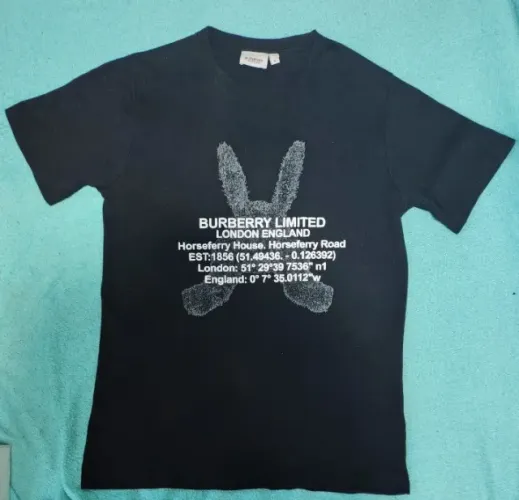 ? Camiseta Burberry Limited - Tamanho G (Grande) ? Condição: Usado ? seminovo, em excel
