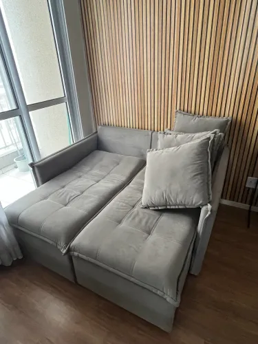 Sofá retrátil 2 lugares