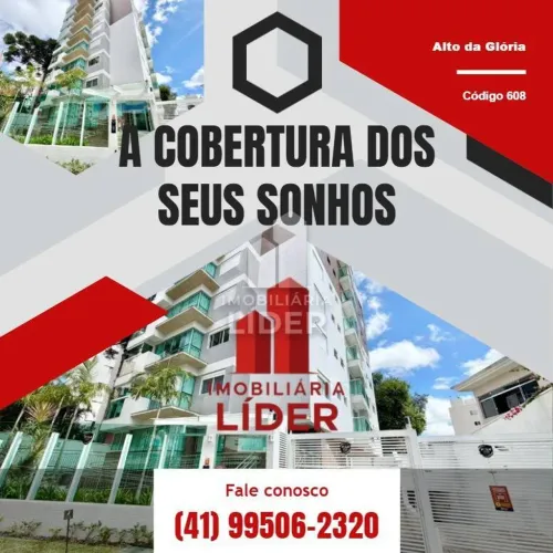 Cobertura nova com 3 suítes e amplo terraço no Alto da Glória