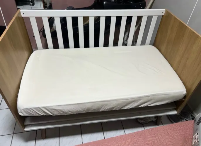 VENDO BERÇO CAMA JÁ COM COLCHÃO