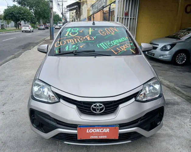 Toyota Etios X Sedan 1.5 Flex 16V 4P Mec. 2018
