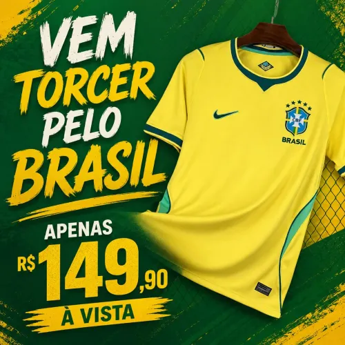 Camisa brasil super promoção