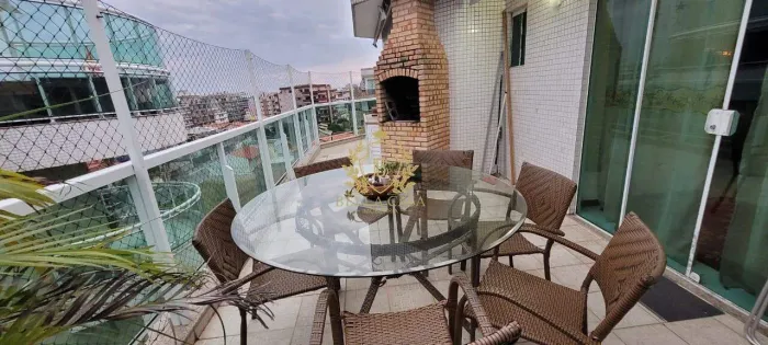 Cobertura de 4 Quartos para Aluguel Fixo Braga, Cabo Frio/RJ
