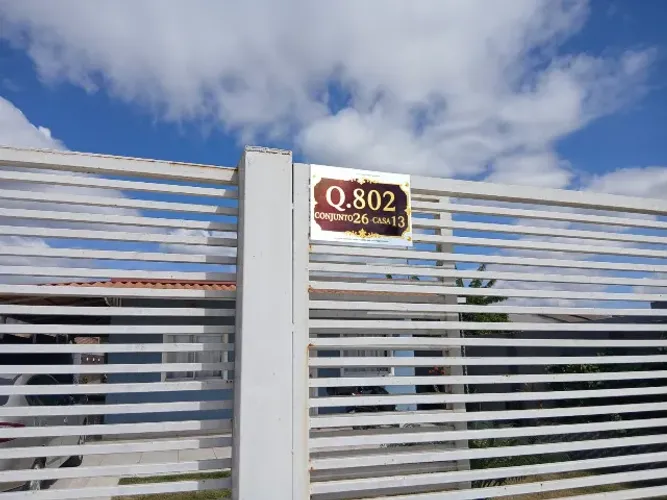 "Fabricamos Placas de Endereço de Casa, ou Aptos - Preço de Fábrica".